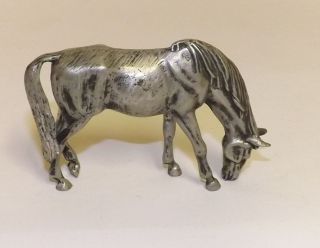Pferd Metall Kleine Skulptur Bild