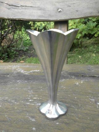 Alte Wmf Vase In Kelchform - Ca.  15 Cm Hoch - Silverplated Bild