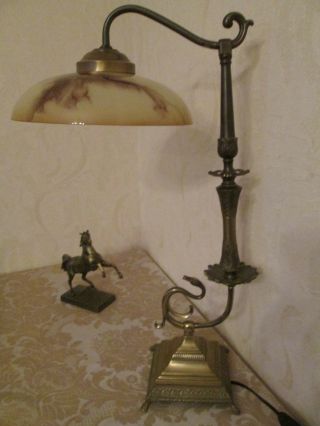 Schöne,  Große Schlangen - Jugendstil - Tischlampe Aus Privater Sammlung Bild