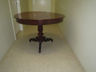 Tisch,  Sessel Antik Bild