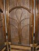 Alter Paravent Raumteiler Korbgeflecht Rattan - Shabby Chic Stilmöbel nach 1945 Bild 3