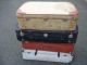 4 Alte Antike Koffer Gepäck Aufbewahrung Dekoration An Bastler Dachbodenfund Stilmöbel nach 1945 Bild 2