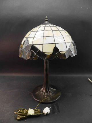 Wunderschöne Alte Tiffany - Lampe,  Gut Bis Sehr Gut Erhalten (744) Bild