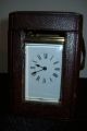 Reiseuhr Mit Box,  Um 1890. Antike Originale vor 1950 Bild 1