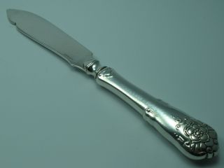 Magnus Aase Norway : Top Jugendstil Messer Oder BriefÖffner Aus 830 Silber Bild