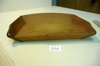 Nr.  557.  Altes Schinkenbrett Holzbrett Old Wooden Bread Board Bild