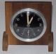 Kleiner Wecker Mechanisches Aufzugswerk Holzgehäuse Uhrmachergeprüft Antike Originale vor 1950 Bild 6