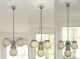Art Deco Antike Decken Hänge Lampe 3arm 4fl.  Chrom Um 1930 Antike Originale vor 1945 Bild 1