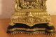 Antike Französische Feuervergoldet Kaminuhr,  Tischuhr Ca.  1860 - 1880 Jahr Antike Originale vor 1950 Bild 2