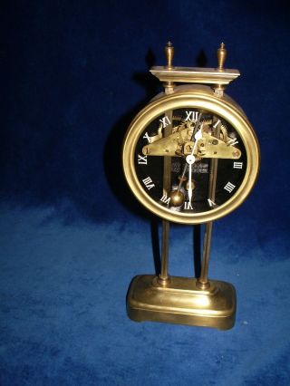 Sehr Seltene Schwung Pendelsäge Uhr Monogram Hinten Btes.  G.  D.  G Um 1900 Bild