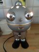 Alte Lampe Designlampe Beistelllampe Roboter Aus Metall Gefertigt nach 1945 Bild 9