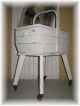 Alter Nähkasten,  Nähtisch,  Nähwagen,  Shabby Chic,  Vintage Stilmöbel nach 1945 Bild 3