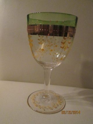 Sehr Alte Gläser Südweinglas / Sektschale Mit Zertifikat Um 1900 Bild
