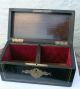 Biedermeier Schatulle Holzschatulle Schmuckschatulle Truhe Antik 1900 Jhr. Antike Originale vor 1945 Bild 3