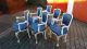Esstisch Warrings Inkl 6 Stühle Chippendale Weiss Barock Vintage Stilmöbel nach 1945 Bild 5