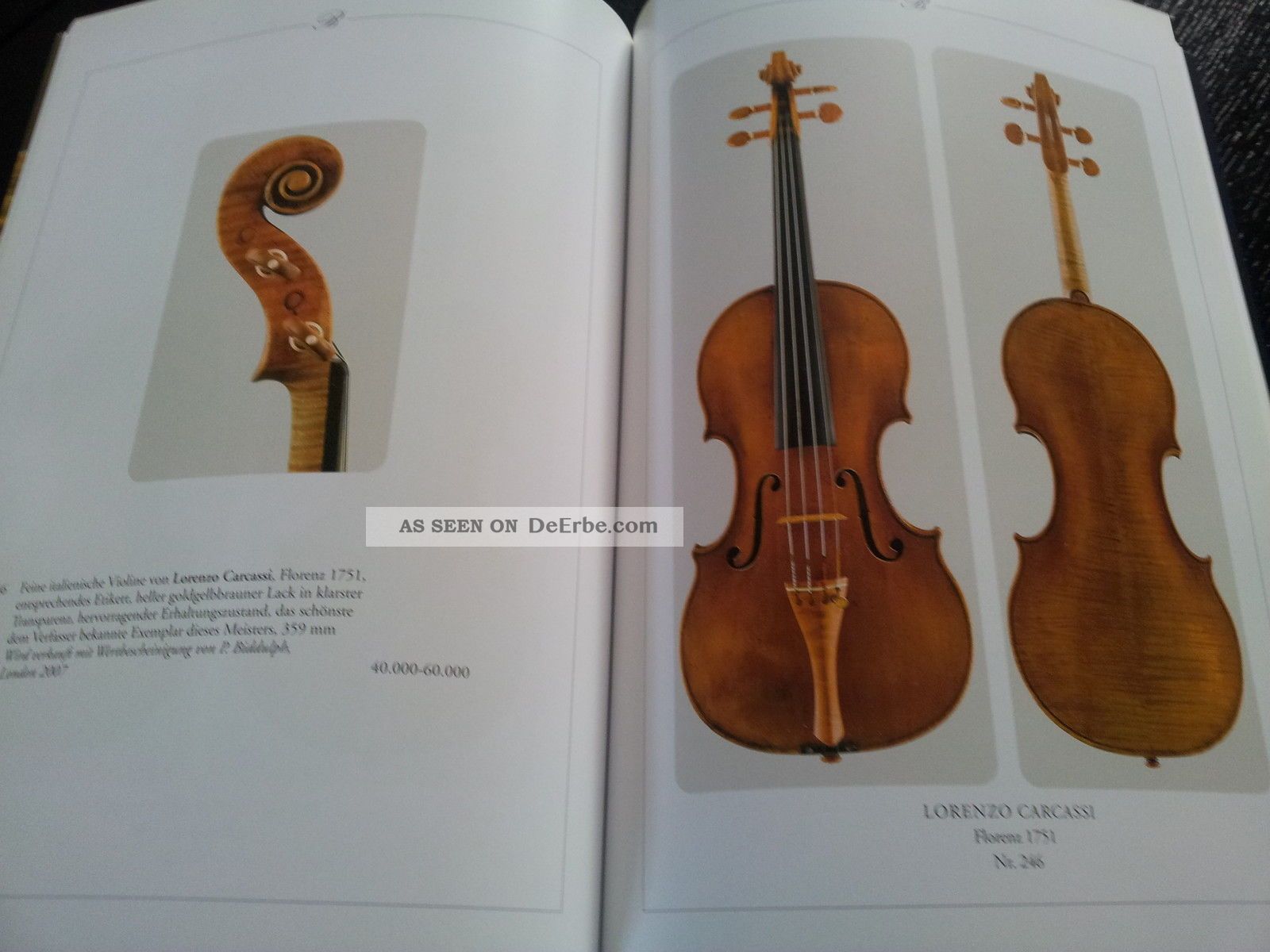 Bongartz - Kat. Feine Streichinstrumente, Bögen November 2007