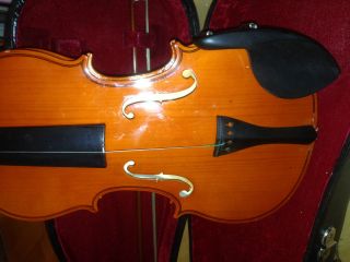 Geige Kindergeige Im Geigenkasten Violine 4/4 Ab 11 - 12 Jahre Bild
