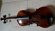 Stainer Geige Antik Um 1900 Mit Geigenkasten Saiteninstrumente Bild 10