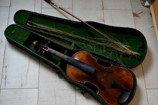 Stainer Geige Antik Um 1900 Mit Geigenkasten Bild