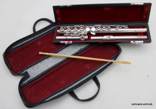 Pearl Querflöte Tasche Bezeichnet Pearl Flute Musical Instrument Co Pf - 501 14878 Bild