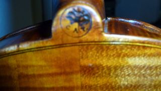 Interessante Alte 4/4 Violine / Geige Old Violin Branded C A Testore,  Milano Bild