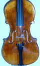 Interessante Alte 4/4 Violine / Geige Old Violin Branded C A Testore,  Milano Saiteninstrumente Bild 4