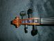 Schöne Alte 4/4 Violine Geige - Antonius Stradivarius Kopie Mit Kasten / Antik Saiteninstrumente Bild 1