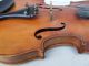 Ältere 4/4 Violine,  Geige Mit Koffer Und Zwei Streichbögen Saiteninstrumente Bild 6