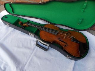 Alte Geige/ Violine Mit Zettel,  Amati,  Joh.  Bapt.  Schweitzer Bild