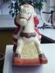 Schöne Große Spieluhr Weihnachtsmann Auf Pferd,  Melodie 