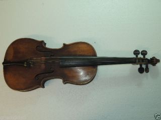 Nachlass: Alte Geige,  Sign.  Joseph Guarnerius Fecit Cremonae 1717? Ihs Bild