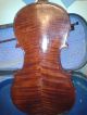 Antike Geige Mit Bogen Und Holzkasten Sehr Alt Saiteninstrumente Bild 2