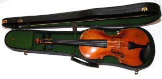 Gute Alte Antike Vogtländer Geige Violine 100 Jahre Edler Warmer Klang/ton Bild