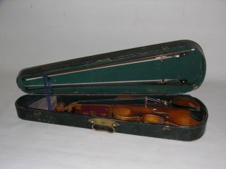 Alte Geige,  Stainer,  Mit Koffer Und Zubehör Bild