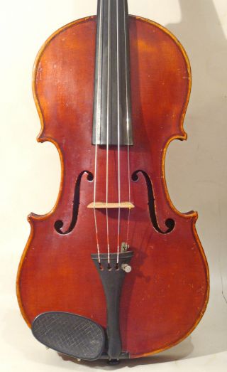 Feine Geige Fritz Heberlein 1937,  Öllack - Fine Violin Fritz Heberlein Bild