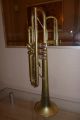 B - Trompete Manchester Brass Raw Brass (gesandstrahlt) Blasinstrumente Bild 6