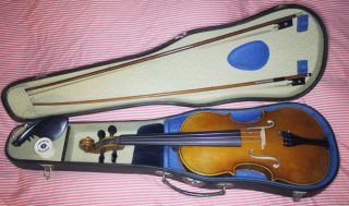 Gebaruchte Geige Oder Violine Bild