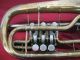 Nachlass,  Basstrompete Flügelhorn Tenorhorn,  Jul.  Rudolph - Hof - Instr.  M.  Gotha Blasinstrumente Bild 4