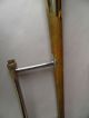 Alte Gebrauchte Posaune Zugposaune Mit Koffer Blasinstrumente Bild 8