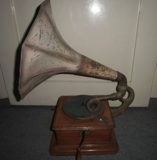 Trichtergrammophon Bild