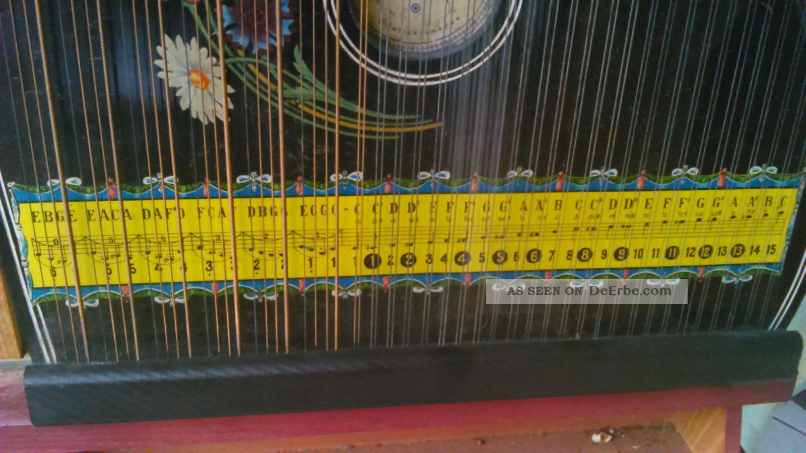 Konzert Salon Harfe Jubeltöne Mit Zubehör 1966 Zitter