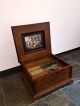 Große Spieluhr Polyphon Rarität Um 1900 Mit 17 Platten - Toll Für Weihnachten Mechanische Musik Bild 8