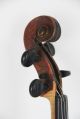 Interessante Geige Um Mittenwald - Gefertigt Um 1800,  Label Mathias Klotz 1745 Saiteninstrumente Bild 3