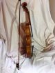 Alte Geige Stradivarius Cremonensis Zettel Saiteninstrumente Bild 1