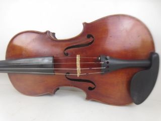 Französische Geige V.  Charotte Millot,  Von 1921 In Mirecourt (33 - 08) Bild