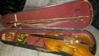 Alte Geige.  Violine.  Antonius Stradivarius 1723 Bild