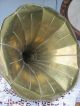 Frankreich Antiker Grammophon Trichter French Shabby Chic Messing Trichter Jdl Mechanische Musik Bild 1