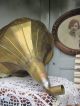 Frankreich Antiker Grammophon Trichter French Shabby Chic Messing Trichter Jdl Mechanische Musik Bild 7