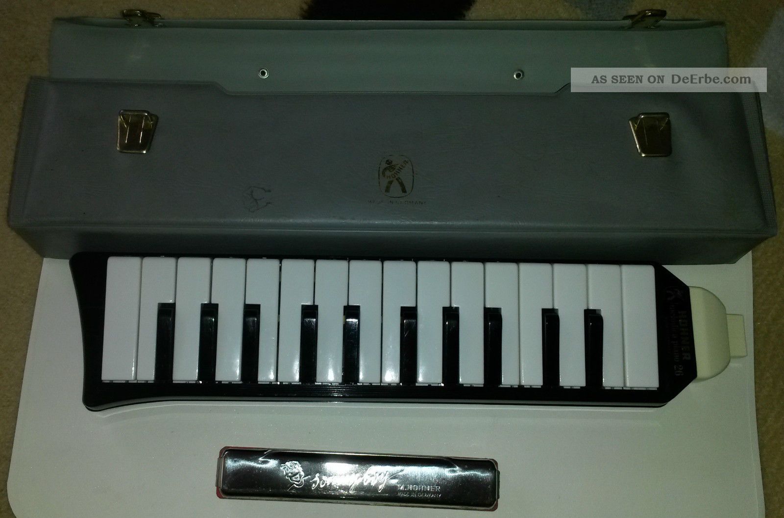 Hohner Melodica Piano 26 Mit Tasche & Hohner Mundharmonika Sonnyboy