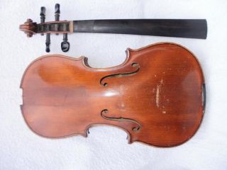 Alte Geige,  Violine Zum Restaurieren. Bild